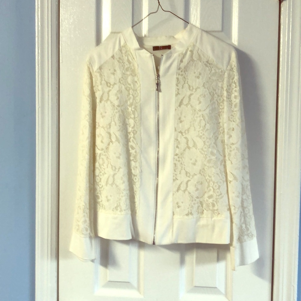 Stunning White Lace Top